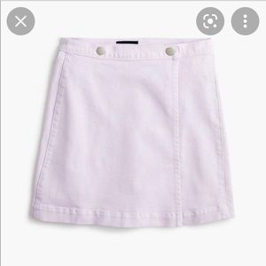 NWT denim wrap skirt BUNDLE THE SKIRT  & SNEAKERS
